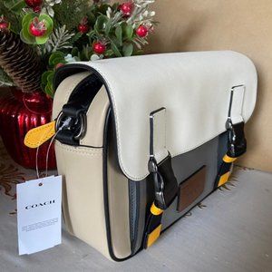 coach TRACK CROSSBODY IN COLORBLOCK